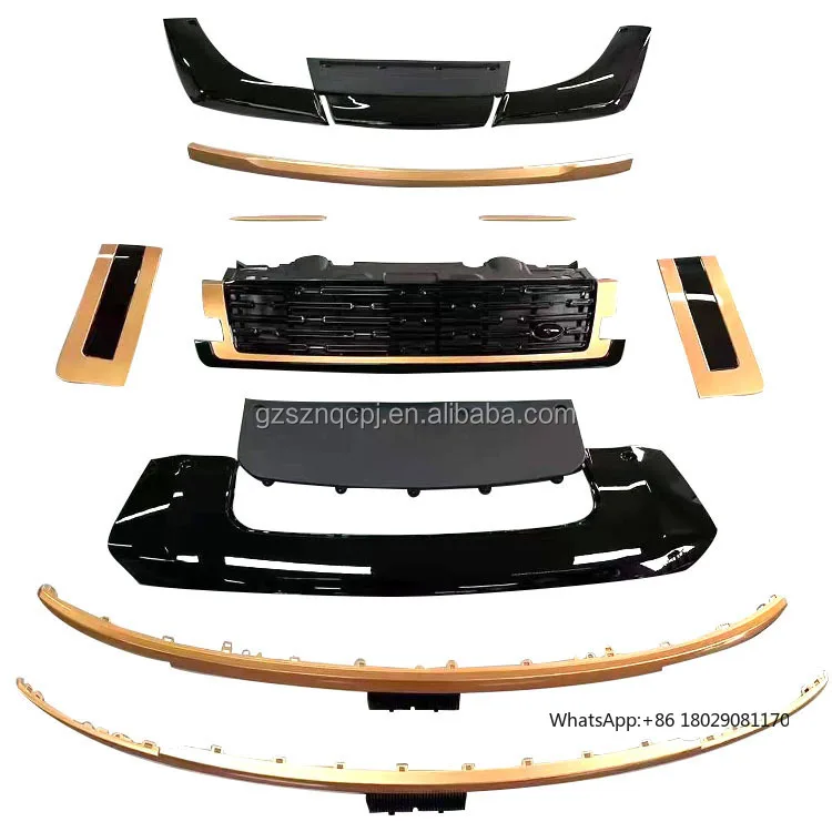 

Body Kit Front Rear Bumpr for LandRover for RangRover 2023+ L460 Bumper Front Lip Rear Diffuser Car Accessories
