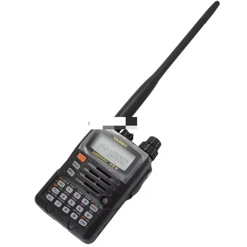 Dual Band Hand-Held Walkie Talkie Yaesu VX-6R Ultra-rugged Ham 144-430 MHz FM Two Way Radio
