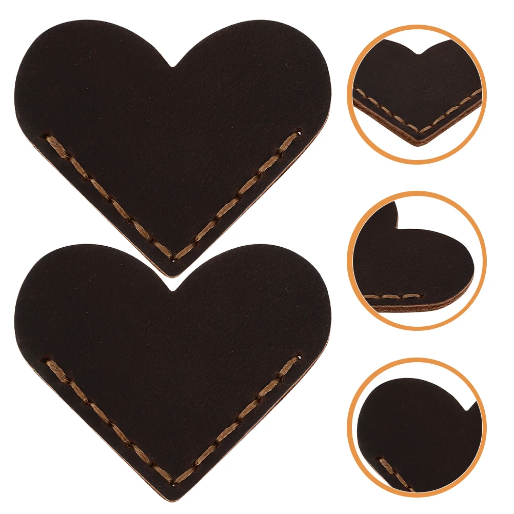 Закладки в форме сердца, угловая защитная крышка, винтажные закладки, аксессуары