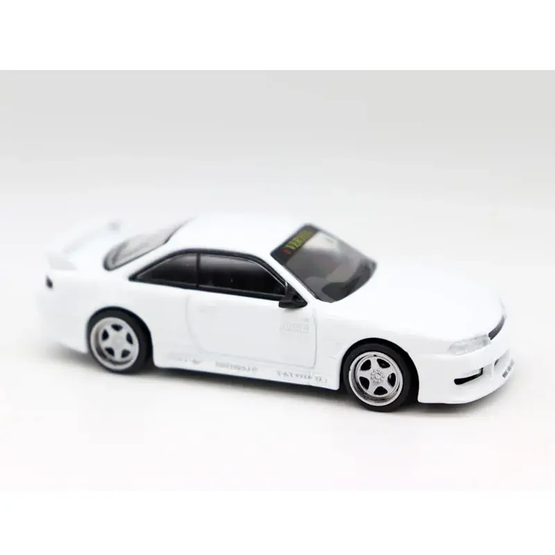 Vertex Silvia S14 Nissan Nissan Nissan Nissan Classic Alloy Car Model, coleção infantil, brinquedos decorativos, presentes, 1:64