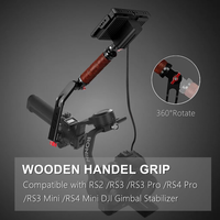 Universal Handheld Handgrip Accessories for DJI RS3/RS3 Mini/RS3 PRO/RS4/RS4 PRO Gimbals Stabilizer with NATO Clamp &Cold Shoe