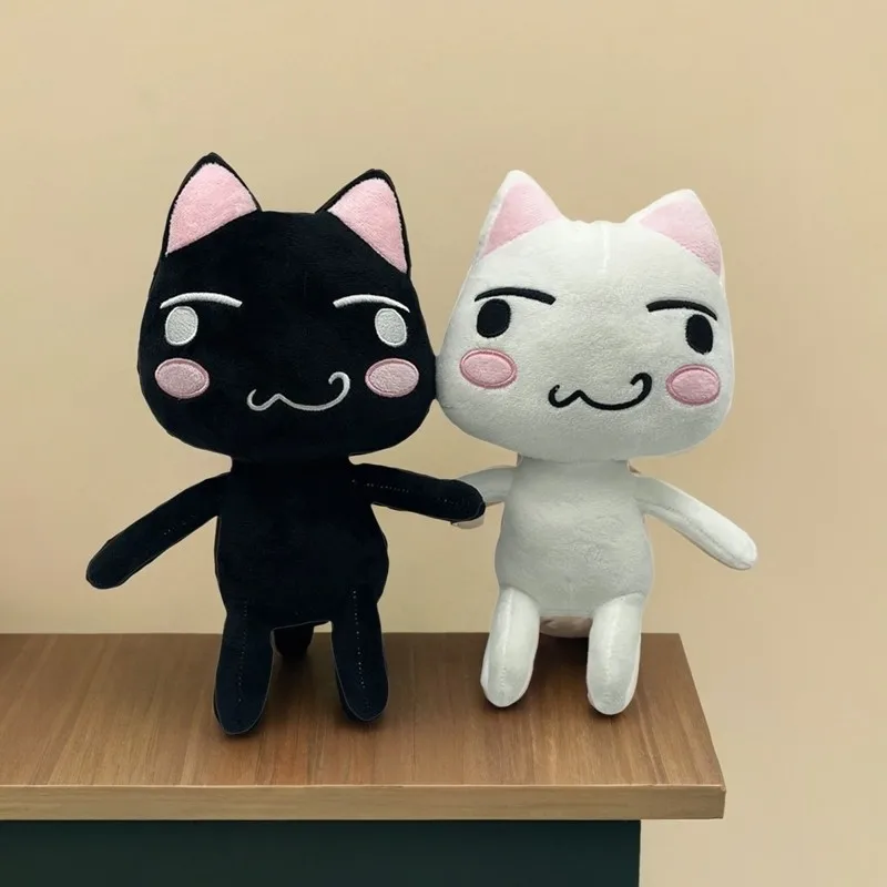 

Anime Toro Inoue The Cat Plush Toy Soft Anime Cartoon Animal Doll Room Decorations Plushie Pillow Kids Birthday Christmas Gift