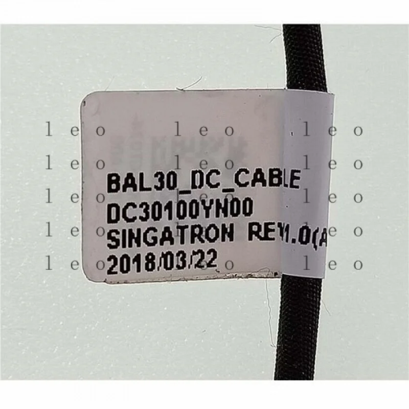 AA 0R6RKM لديل انسبايرون 15 17 5000 5767 5567 تيار مستمر كابل المقبس الطاقة DC30100YN00