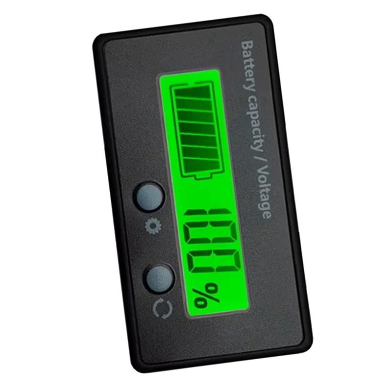 

ABTD-LED цифровой вольтметр измеритель напряжения тестер кислотно-свинцовый Lifepo4 литиевая батарея 12 В/24 В/36 В/48 В индикатор емкости