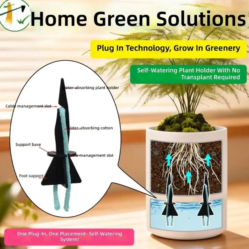 

50Pcs Watering Sticks Automatic Garden Supplies for Indoor Outdoor Potted Plant Garden Care Tomato Growing 87HA