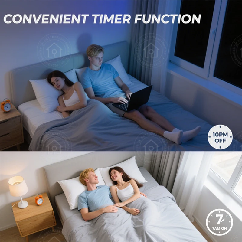 Homekit WiFi E27 لمبة ذكية قابلة للتعتيم RGBCW 110 فولت 220 فولت تطبيق إضاءة ضبط عكس الضوء SIRI Alexa Google Home IOS التحكم الصوتي #6