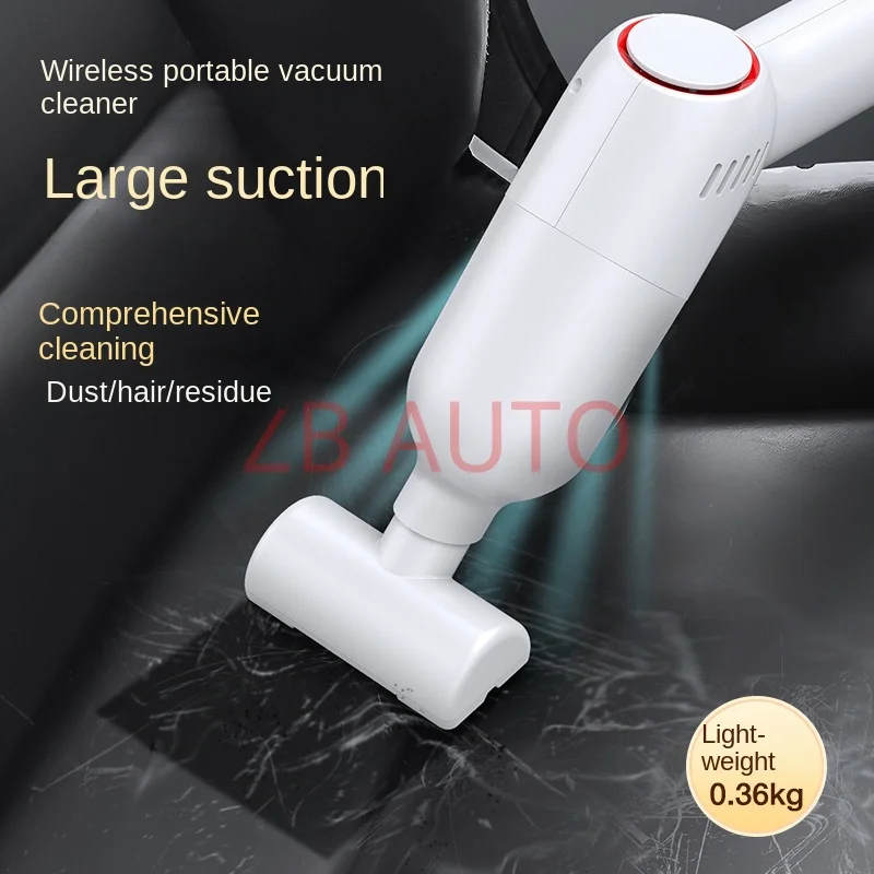 

Автомобильный пылесос с беспроводной зарядкой, высокой мощностью, портативный, миниатюрный, для сухой и влажной уборки, для дома и автомобиля.