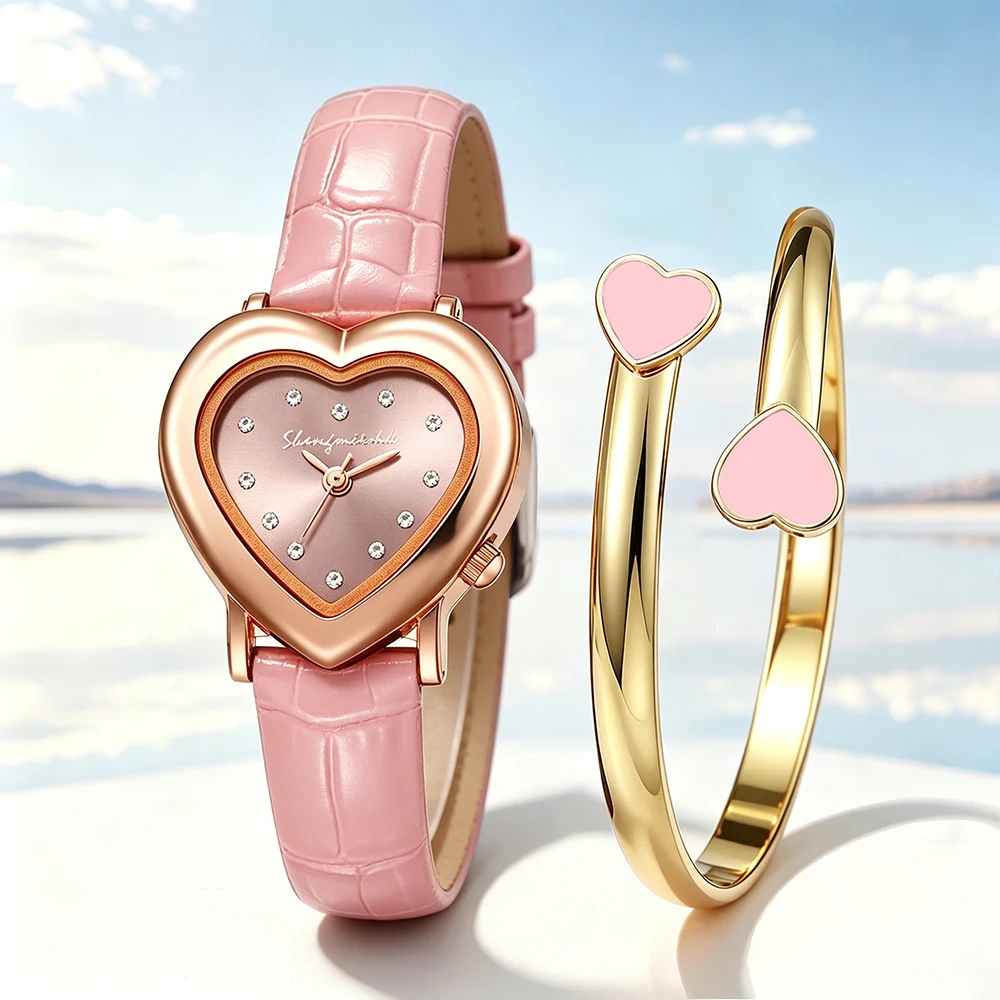 1Pc New Women's Quartz Watch - Gift And Exquisite Combination - Suitable For All Holiday Occasions
