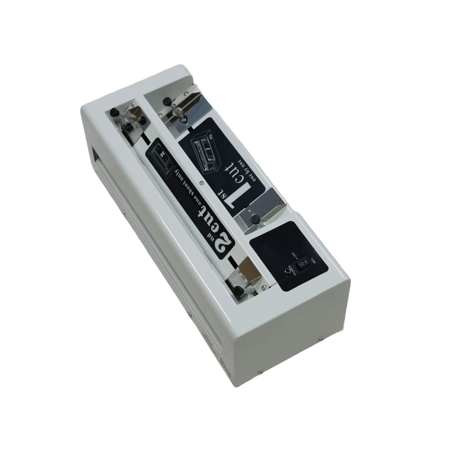 

Advanced QG-02 Semi-Auto Card Cutter Machine - High Precision Desktop Tool for Business Cards