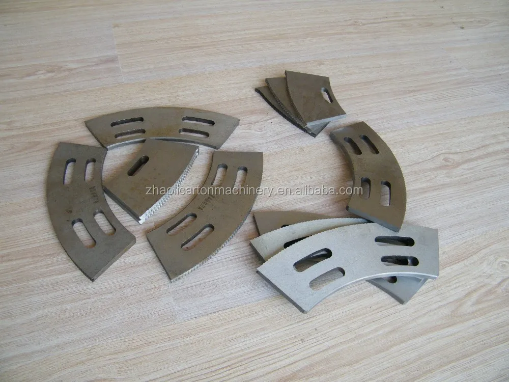 PassionTool OEM/ODM Arc-shaped carton box machine serrated slotter blade corrugated paper slotting knife