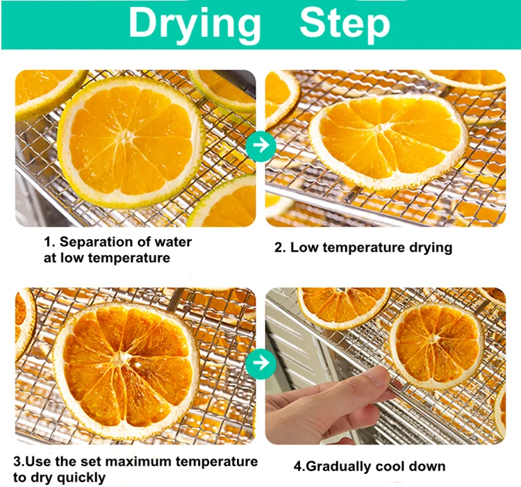Disidratatore commerciale Essiccatori di frutta e verdura Disidratazione alimentare industriale Forno per essiccazione della carne