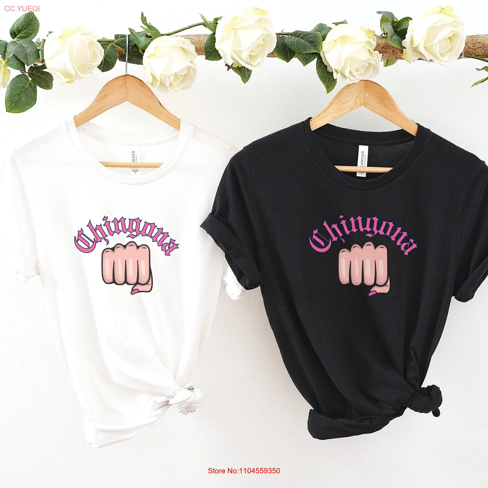 Chola T Shirt Chingona Phenomenally Latina AF Mexicana Chicana Grenuda Hold my Hoops long or short sleeves