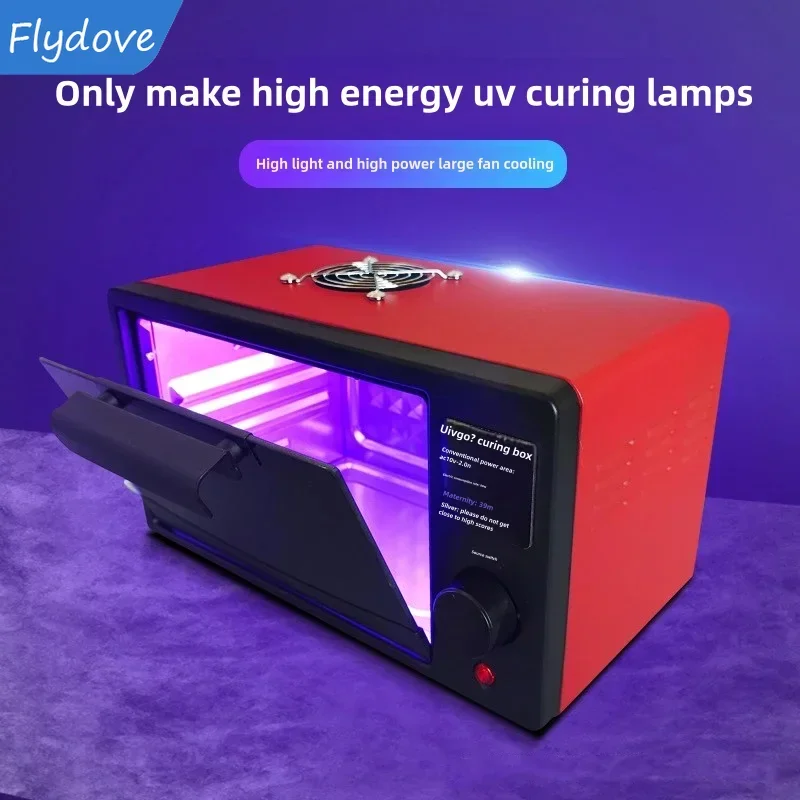 Pudełko utwardzające UV Lampa ultrafioletowa o wysokiej intensywności Piekarnik OCA 365nm 395nm 405nm Szafka LED UV OVEN do żywicy UV Szybki elastyczny ekran