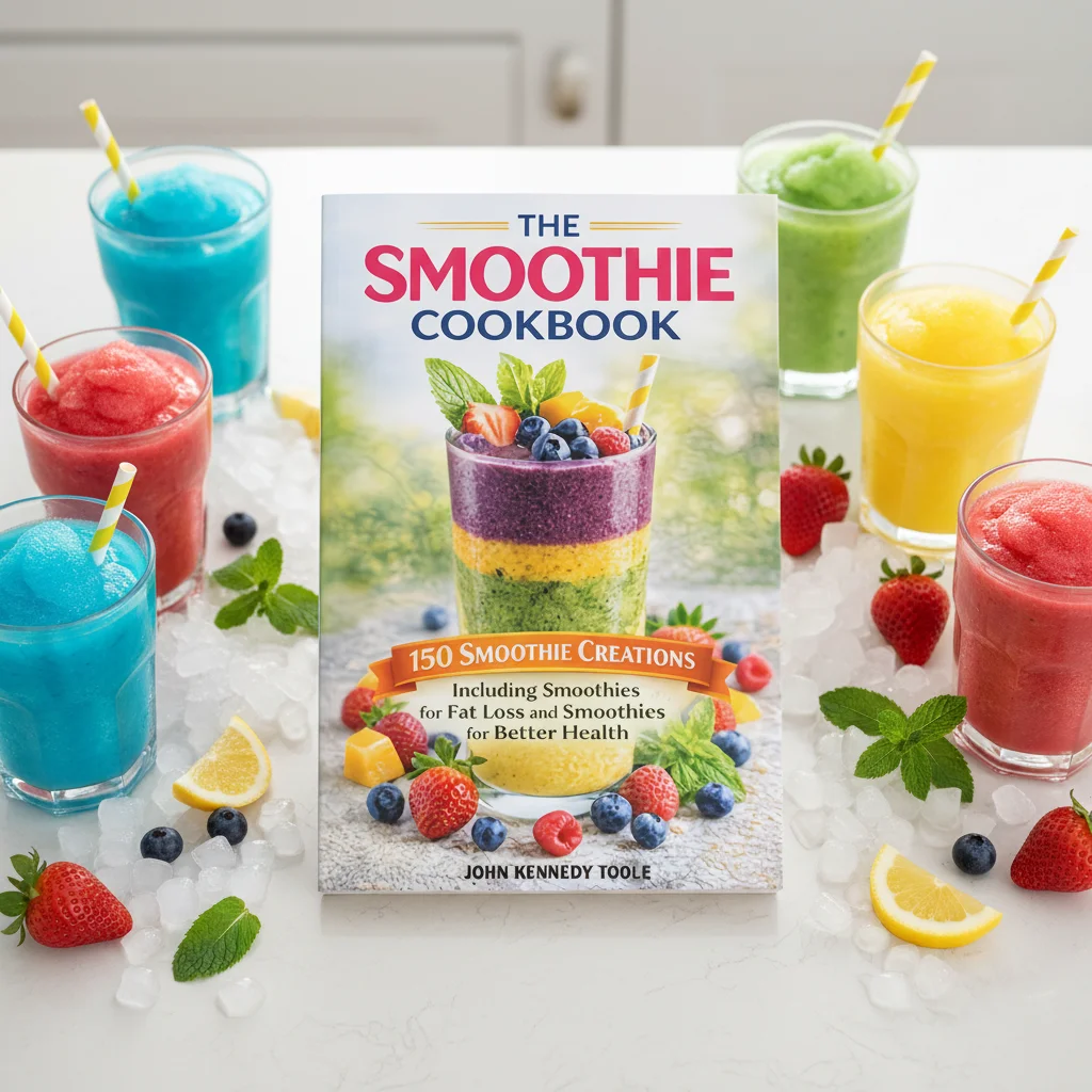 

Frozen Slushie & Smoothie Recipe Book Easy Homemade Ice Drinks Fruit Blends and Summer Refreshing Recipes