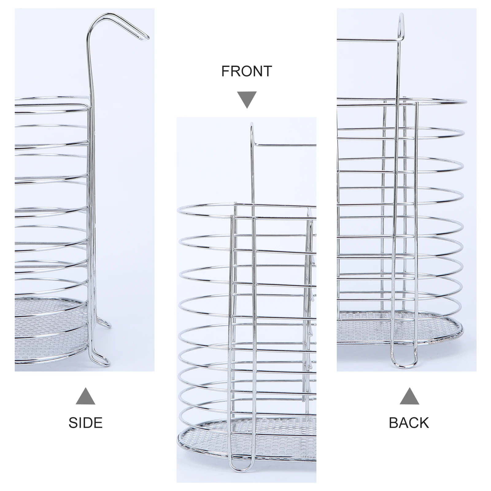 

Drain Chopsticks Cage Drying Rack Silverware Organizer Tray Cutlery Drainer Holders for Countertop Dryer