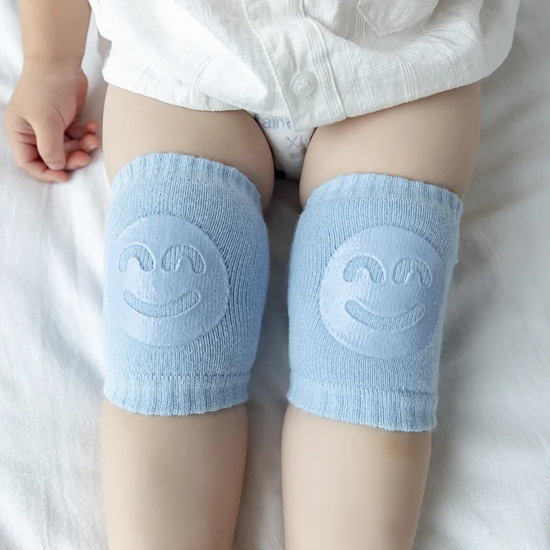 Baby Accessories Knee Pads Leg Warmer Gaiter Safety Smile Girl Boy Kids Crawling Elbow Kneepad Slips Toddlers Protector Infant