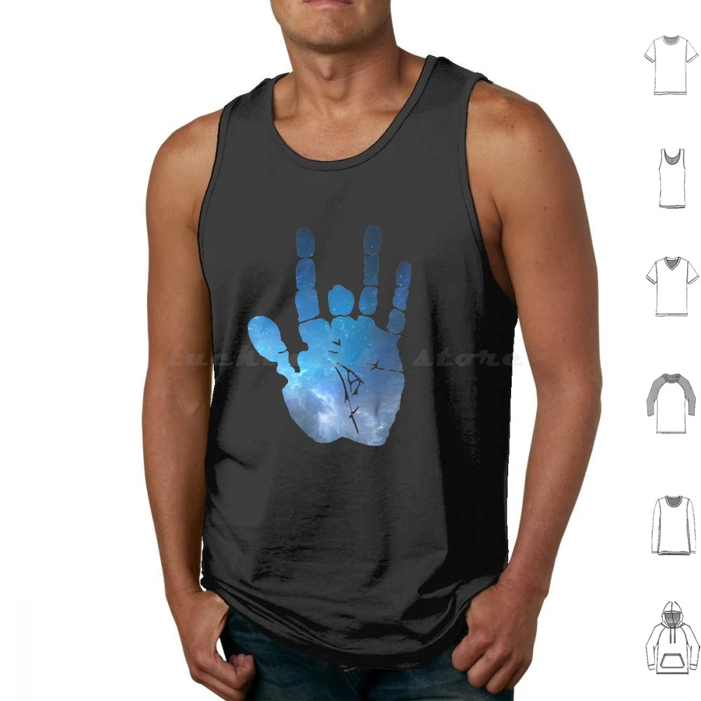 Camisetas sin mangas Galaxy Jerry Hand, camisetas sin mangas Jerry Garcia, Jerry Hand Dead Bob Weir Garcia Deadhead Hippie Grateful Music