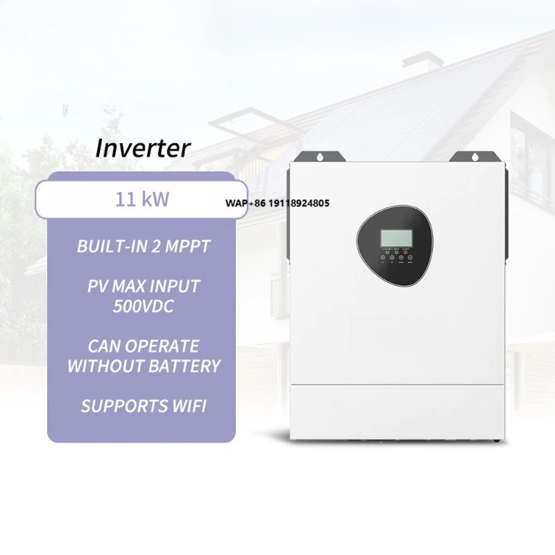 

11KW Hybrid Grid-Connected Solar Inverter Single Phase 230V Warranty DualDesign 48V Battery