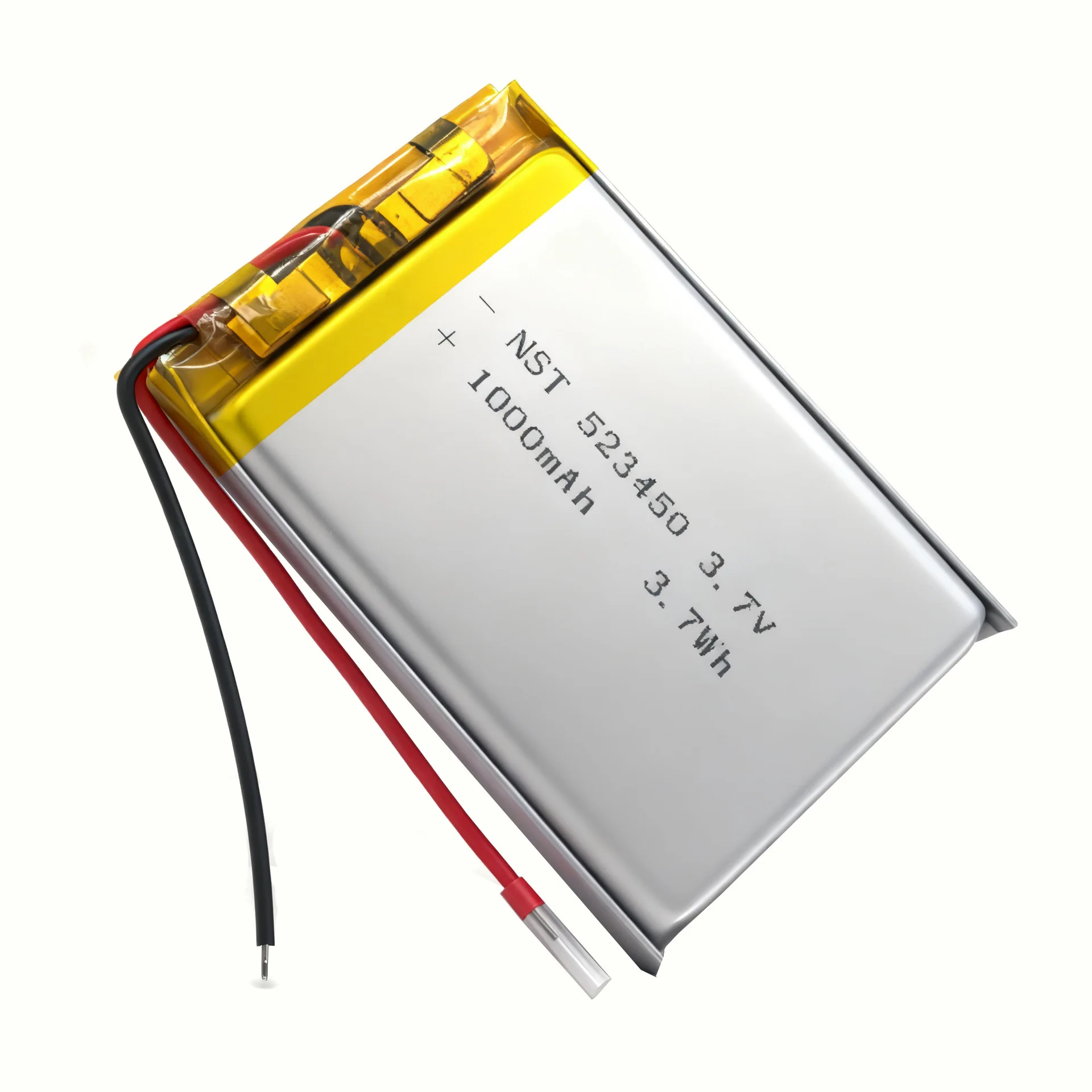523450 Lithium Polymer Battery 1000mAh 3.7V Li-Polymer Cells for GPS Headset PS3 Controllers DVD MP5 Smart Watch Speaker Camera