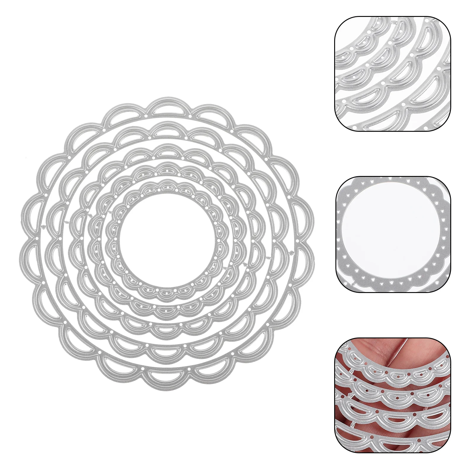 

5Pcs Metal Die Cuts for Card Making Scrapbook Embossing Folder DIY Craft Cutting Dies Stencil New Cutting Dies