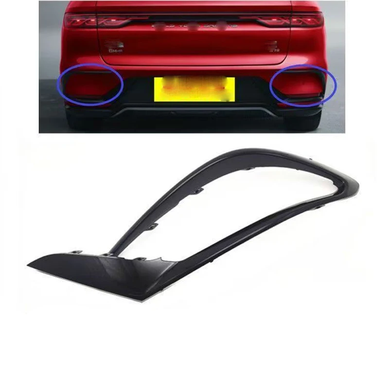 

rear bumper decorative strip black cars accessories accesorios para auto car accessories For BYD Han Dm-i Dm-p Han ev