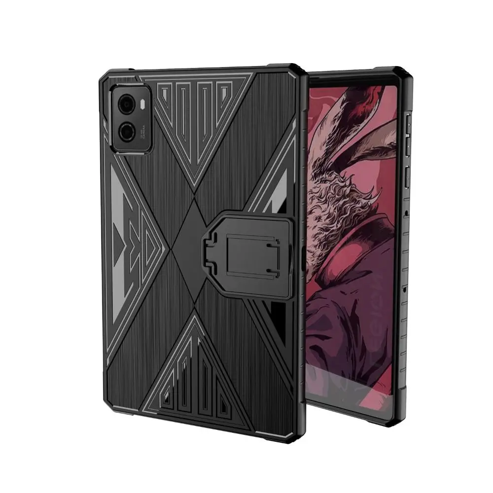 Capa para tablet Kickstand Design, capa traseira macia à prova de choque, Game TPU Protective Shell para Lenovo Legion Y700 2nd Gen, 2024