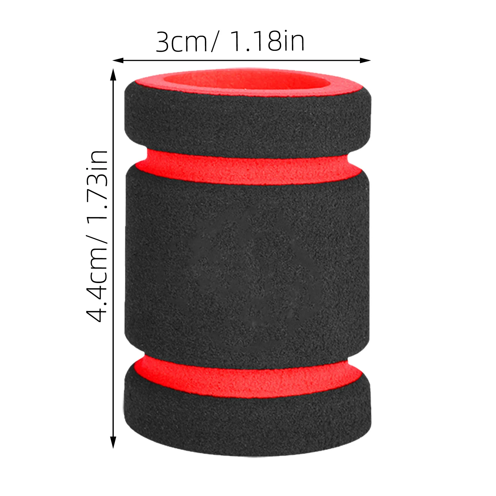 10 قطعة غطاء مقبض الوشم قسط الإسفنج واقية كم تصميم مريح يقلل من التعب اليد الكالس الوقاية للوشم