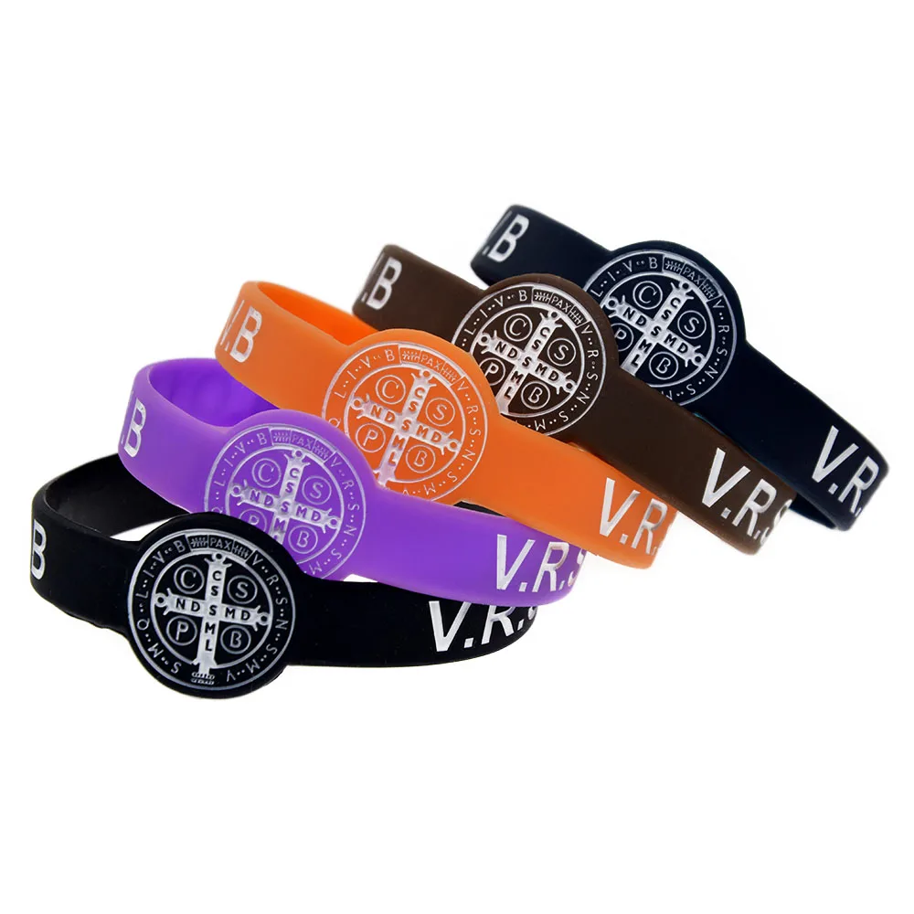 25 Pcs Jesus Wristband CSPB CSSML NDSMD Silicone Bracelet Watch Style Fashion Bangle