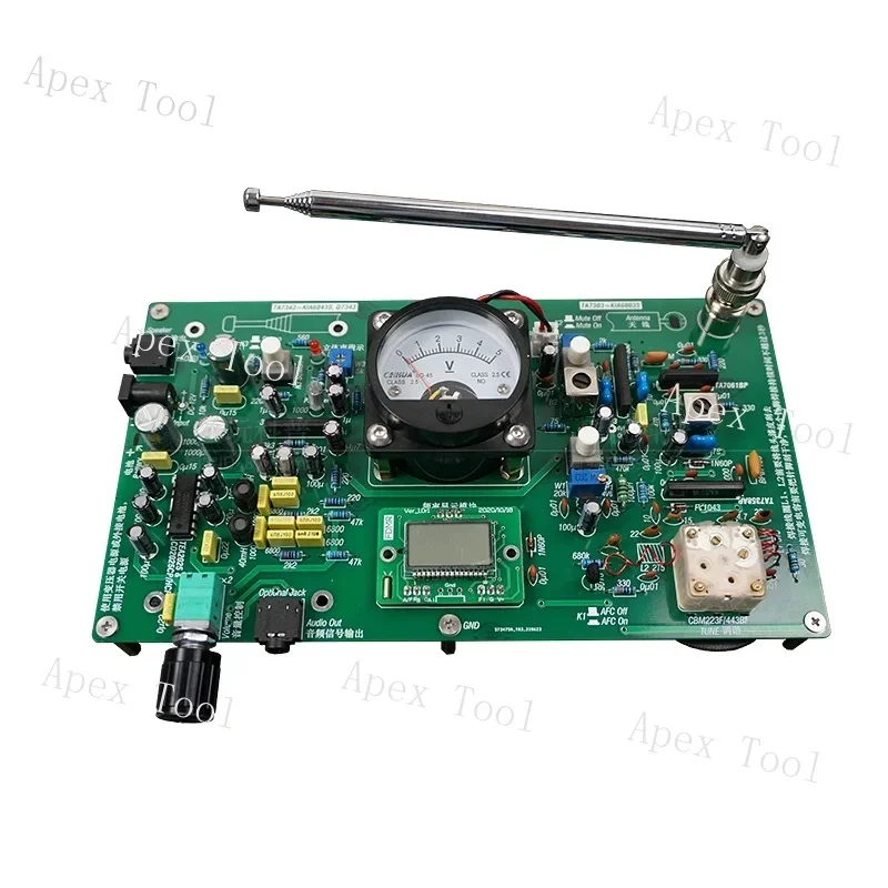 FM FM Stereo Integrated Radio Board Assembly Kit Electronic Discrete Parts High Sensitivity