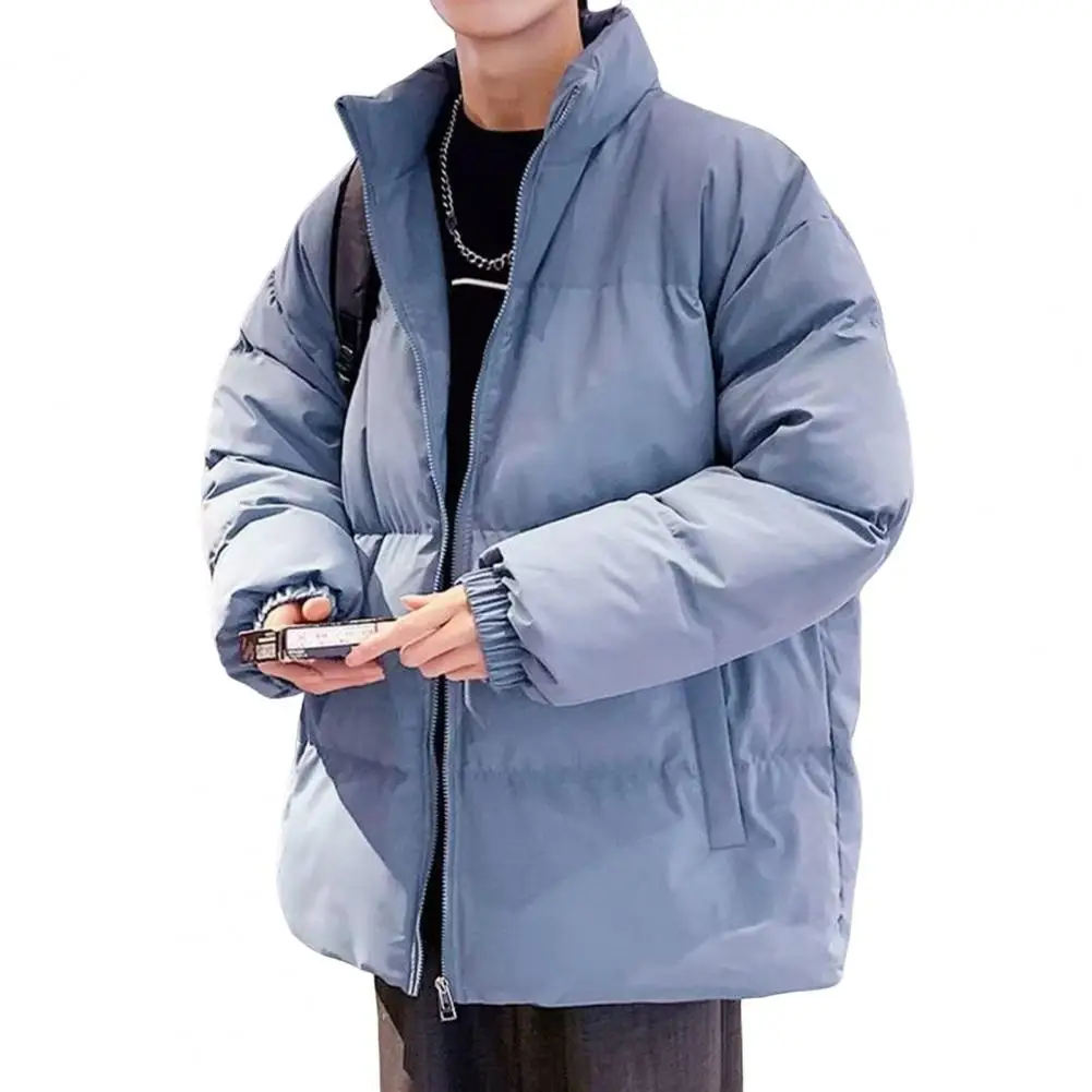 Harajuku Men's Parkas Warm Thicken Fashion Coat Oversize Winter Casual Jacket Male Streetwear Hip Hop Coat Woman Parkas