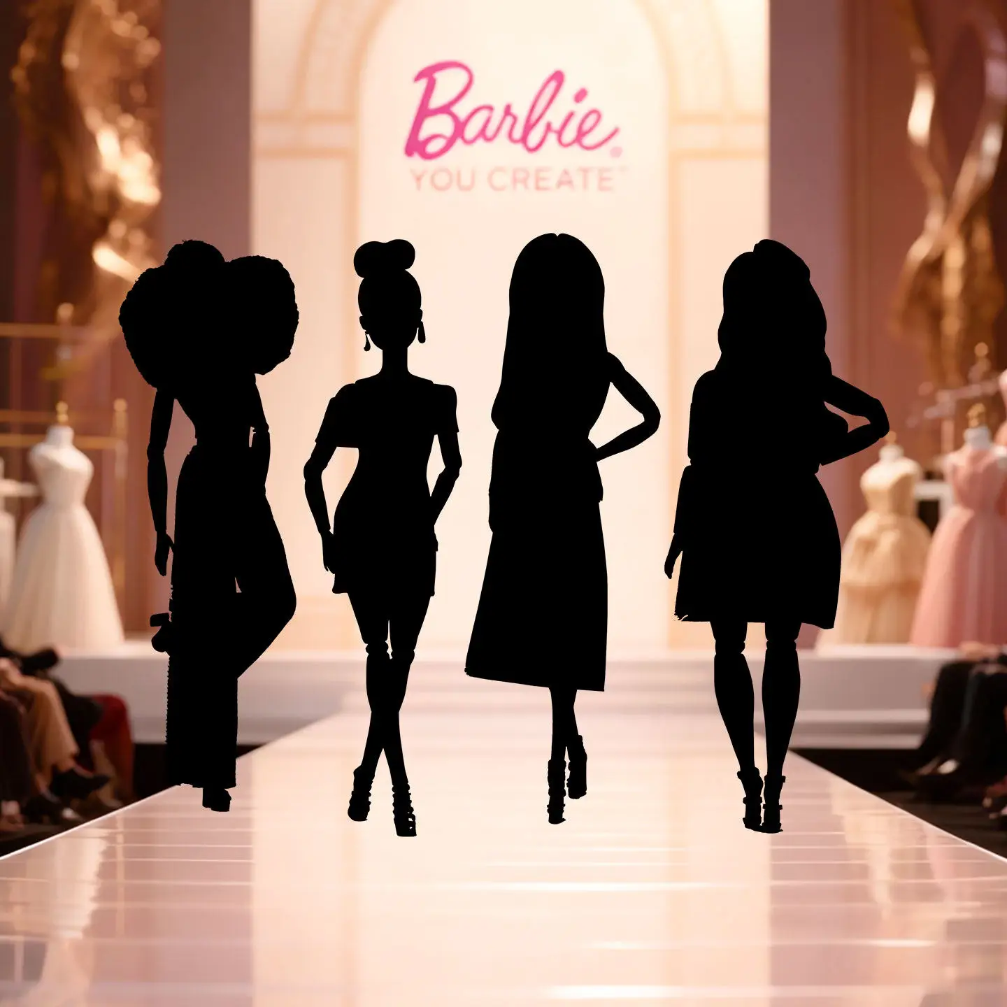 

New Genuine Barbie Simple Fashion Gold Elegance Series Single Doll Adult Collectible Doll For Desktop Display Toy Gift