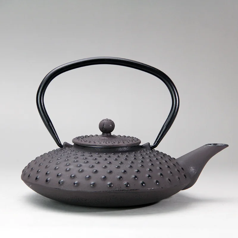 Japanese Style Iron Kettle Boiling Water To Make Tea, Vintage Kettle Tea Set Handmade Teapot Exported