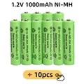 10PCS AAA 1.2V NI-Mh