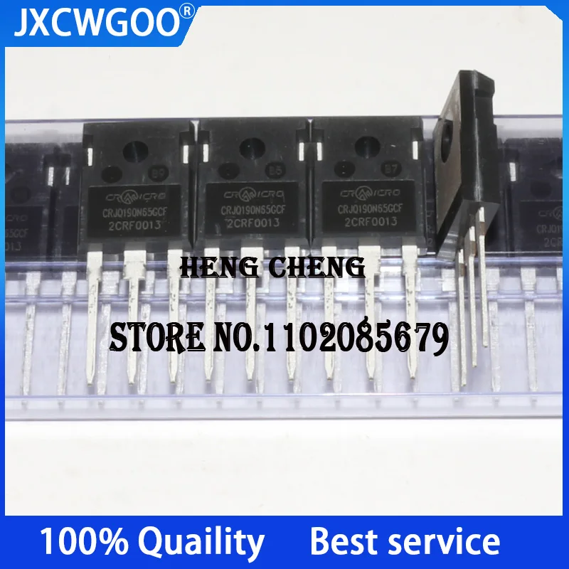 10PCS 100%New Original CRJQ190N65GCF TO-247