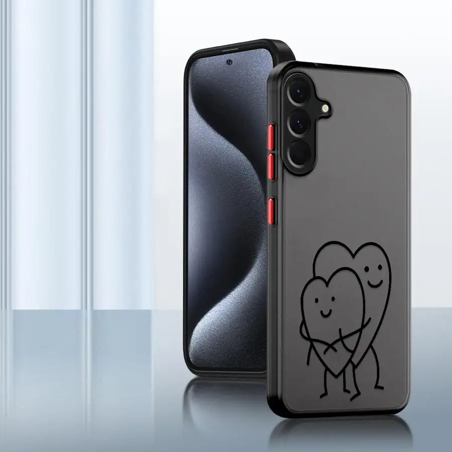 Funda trasera de teléfono con arte interesante de dibujos animados para Samsung Galaxy A14 A50 A15 A16 A12 A17 Note 20 Ultra 10+ 9 8 A30 A70 A06 A13