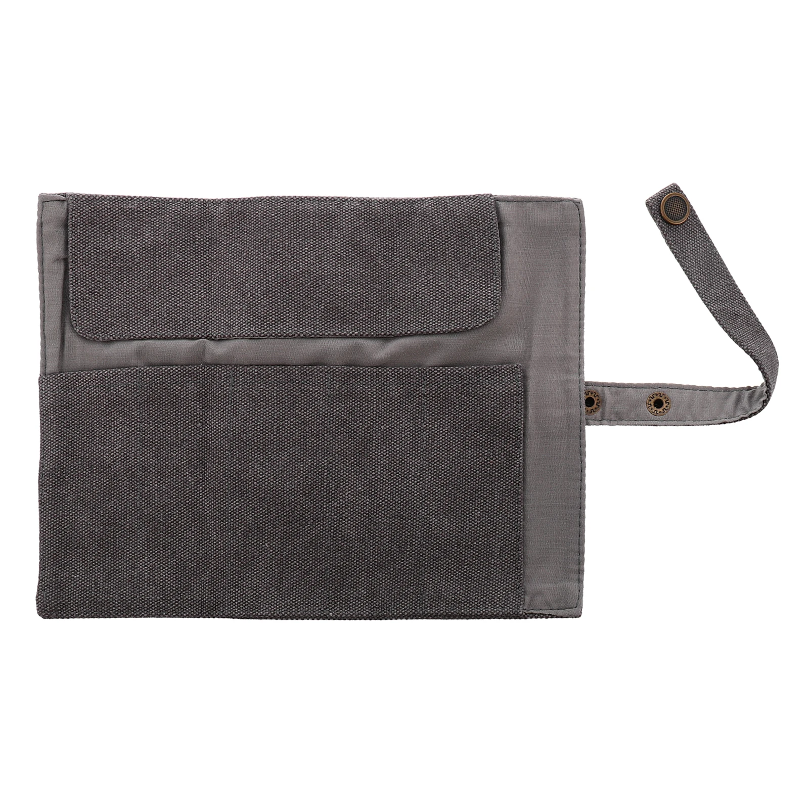 

Watch Carrying Case Rectangular Rollable Design Canvas Material Travel Storage Pouch For Timepiece Fans