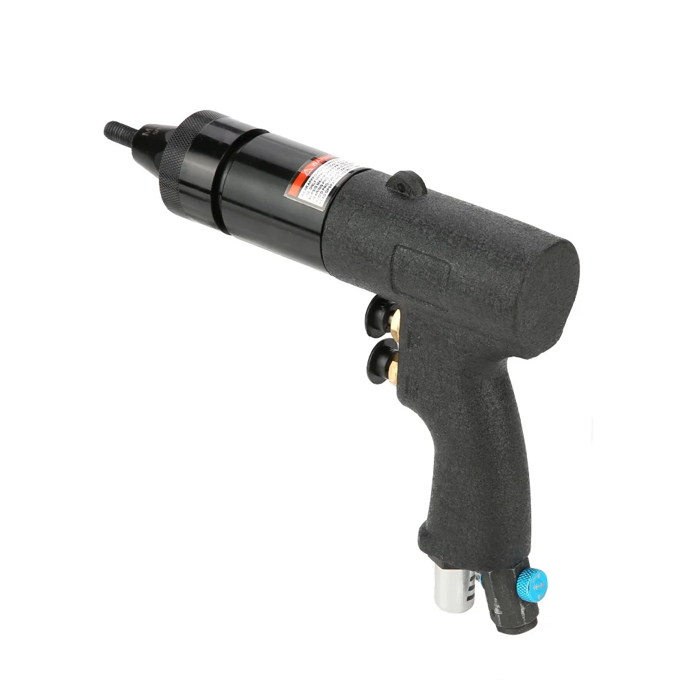 Pneumatic Riveting Gun Air Rivet Gun Automatic Air Riveter Nut Gun Tools Metal Plate Pipe Riveting Tools Self-Locking Design