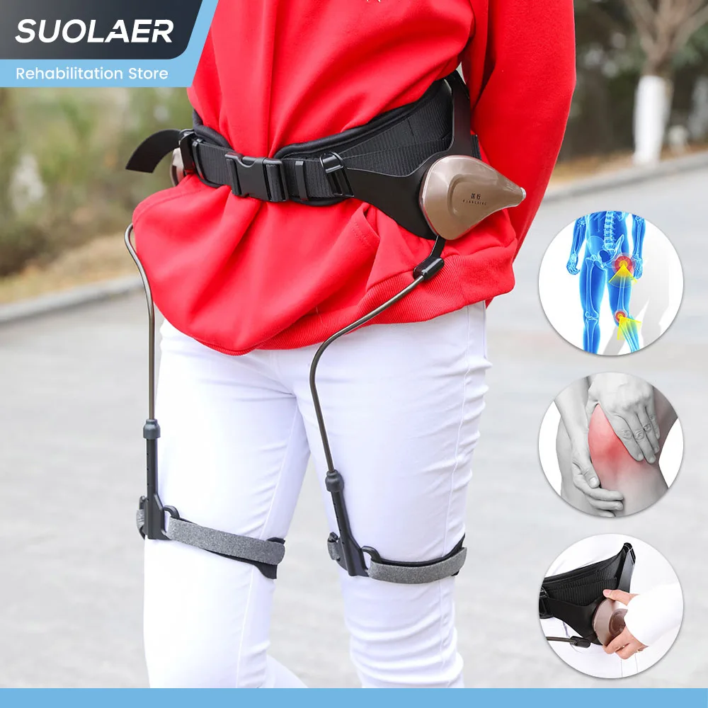 Gehhilfe Power Walking Rehabilitation Walker Unterstützte Gehübung Assistantes Beinheben und Klettern Assist 50 % Mobilität