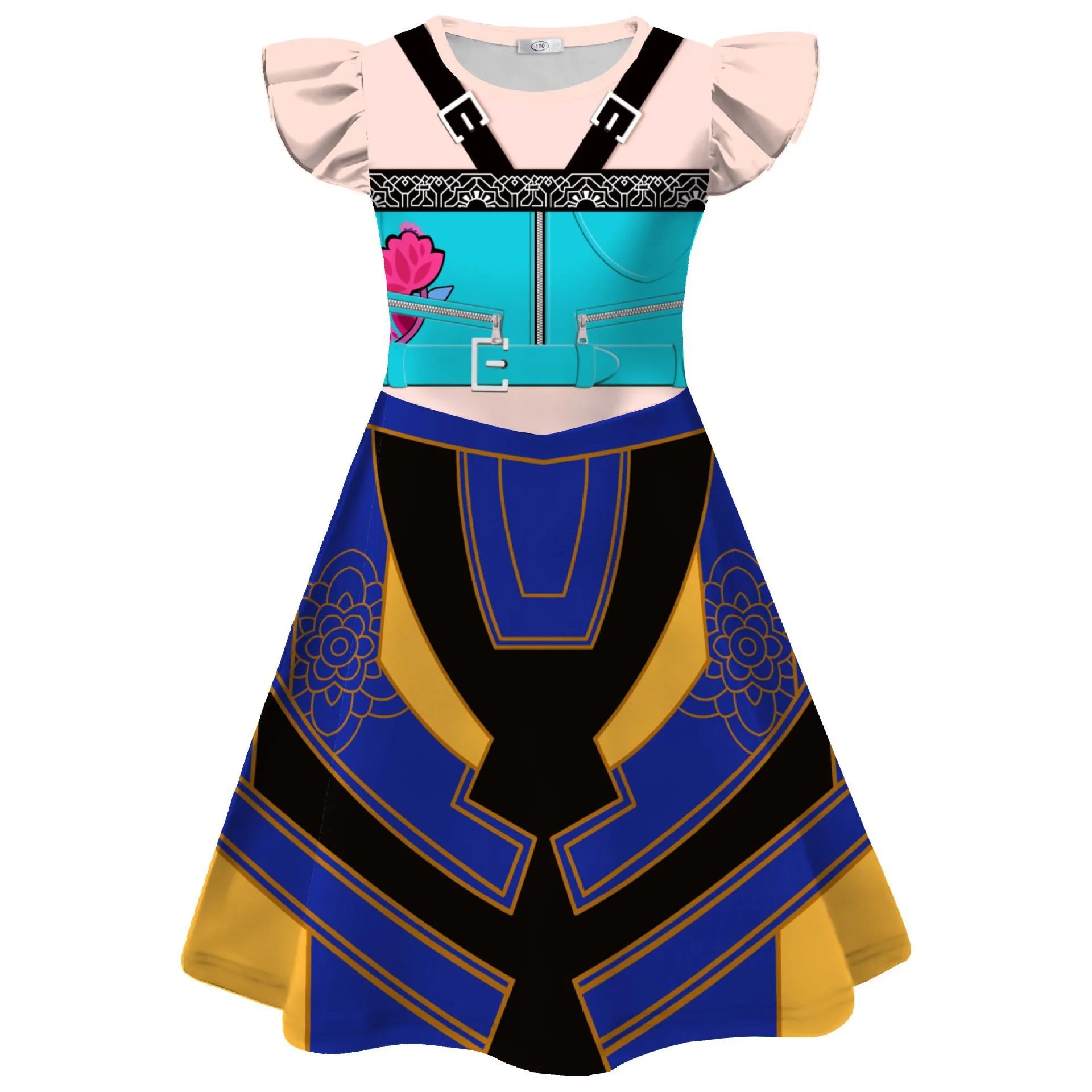 2025 New Kids Kop Demon Hunters Cosplay Huntrix Costume For Girls Clothes Group Idol Roleplay Halloween Carnival Suit