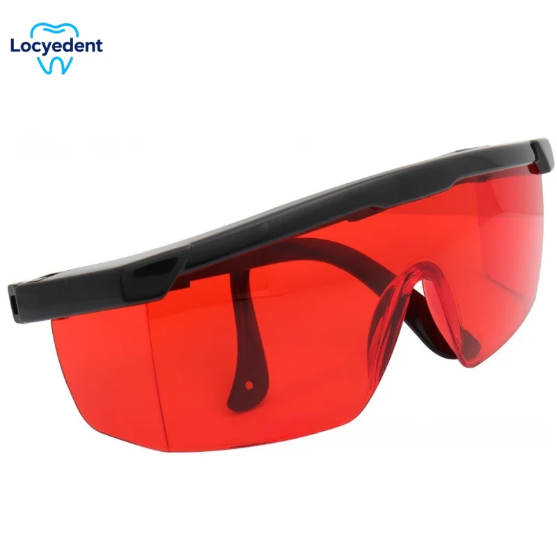 Dental Orange Lab Goggles Block LED UV Lights Curing Protective Eye Glasses Oral Science Curing Goggles