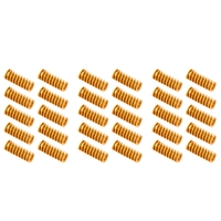3D Printer Heat Bed Leveling Spring 8X20mm Compression Yellow For Creality Ender 2 3 Pro CR-10S PRO Hotbed (30 Pcs)