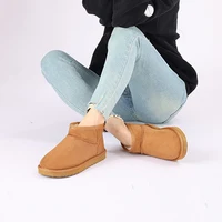Litfun Women Winter Snow Boots Classic Fur Plush Ankle Snow Boots Brand Outdoor Antiskid Short Boot Warm Fuzzy Home Cotton Shoes - Image 3