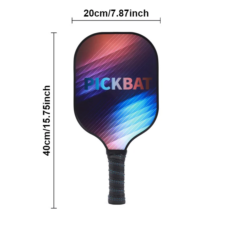 Pickleball Paddles Set-USAPA Approved Graphite Pickleball Set of 2 Rackets 4 Pickleballs Balls Beach Pickleball Racquet