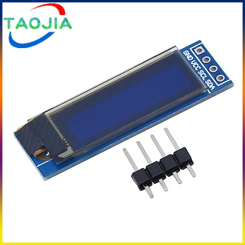 0.91 inch OLED Module White/Blue OLED 128X32 OLED LCD LED Display Module 0.91" IIC Communicate For Arduino ROHS Certification