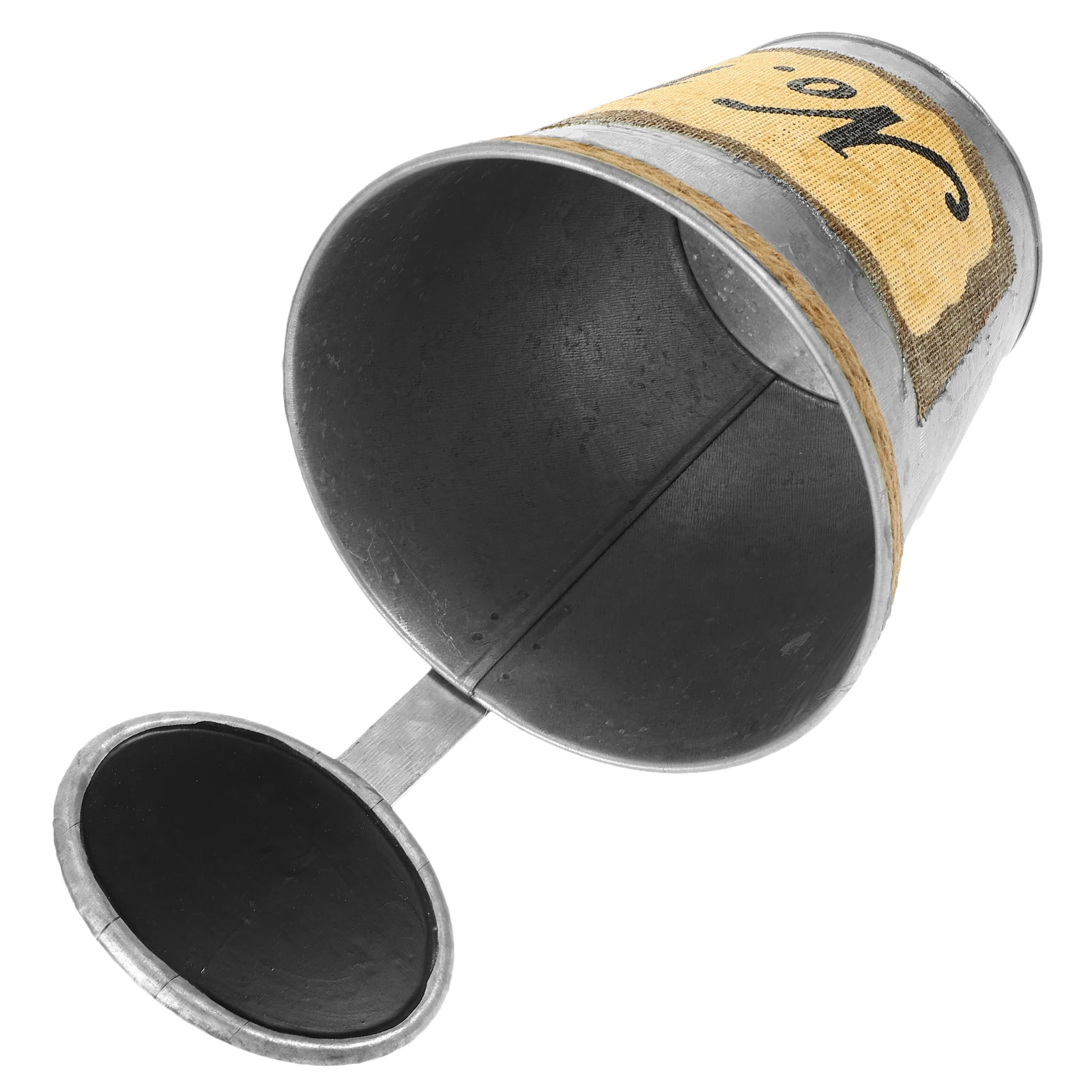 

Tin Bucket Vase Flower Plants Arrangement Metal Small Blackboard Decorative Buckets