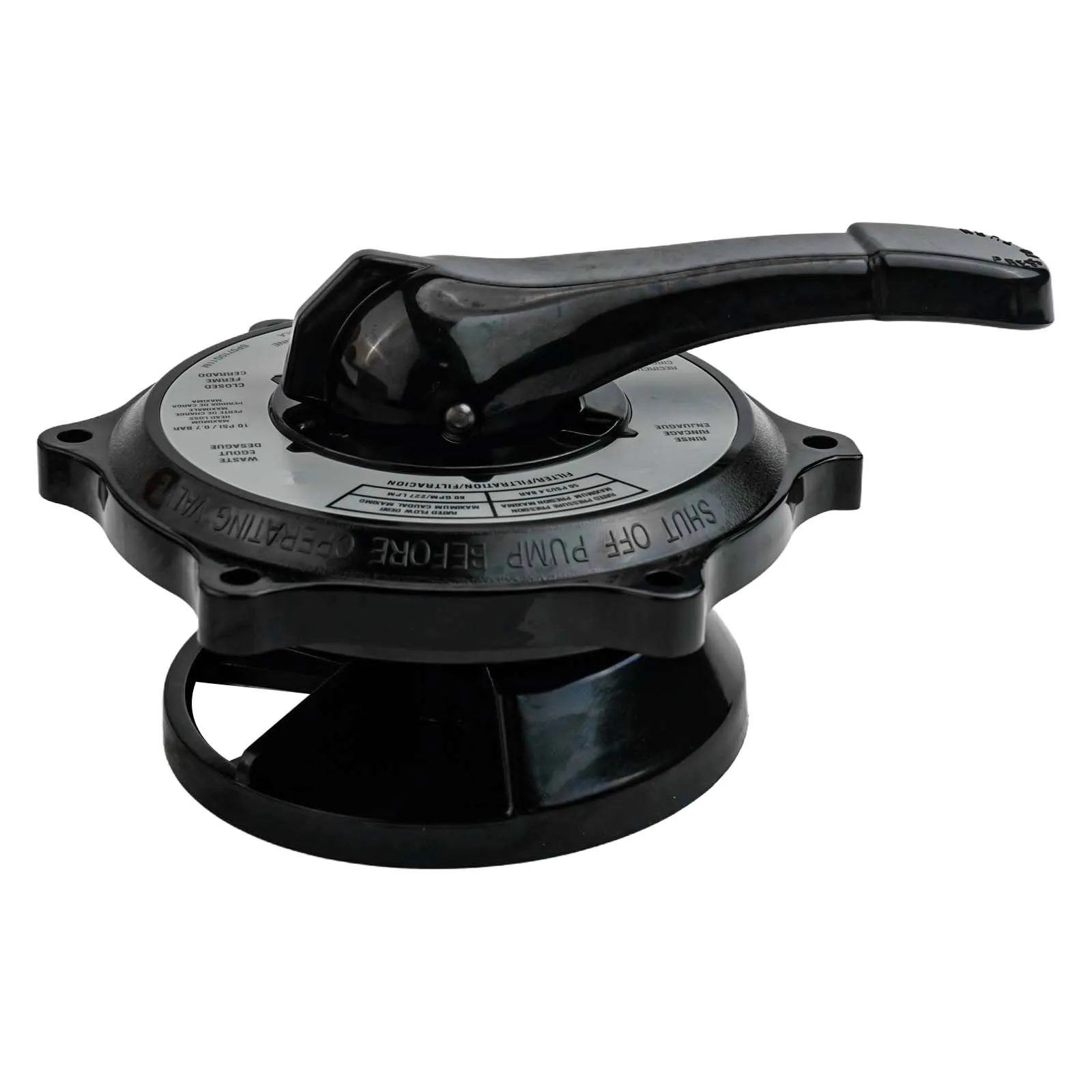 

Key Cover and Handle Assembly SPX0710XBA17 for Hayward Pool Multiport Valves Compatible with SP 710XR50 and Various Valve Series