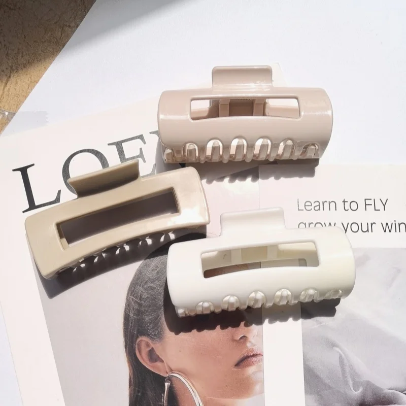 Neue UV-beschichtete Halbmond-Haarspange für Damen, Eleganter Halbmond-Haarschmuck, Rutschfeste Silikon-Haarklammer, Haarnadeln und -clips – Detail 14