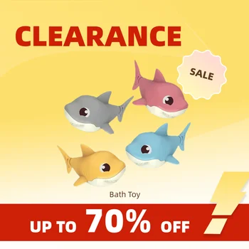 Cartoon Shark Wind-Up Bath & Beach Toy 1