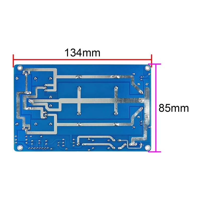 For Repair Use Amplifier Power Supply Replacement Board 40A Schottky Rectifier Filter Dual Power Board With UPC1237 Speaker Prot