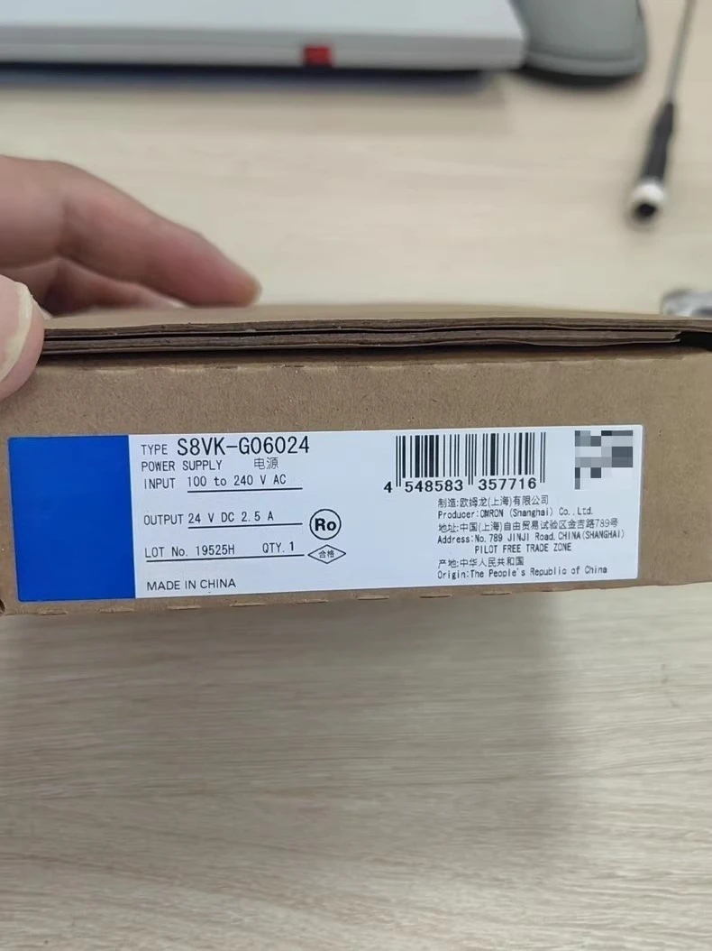 

Новый S8VK-G06024 для Omron S8VK-G06024 Однофазный импульсный источник питания